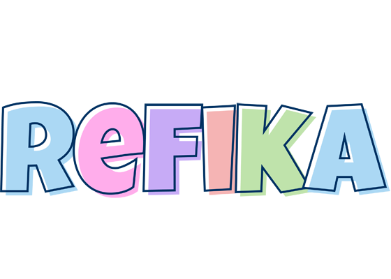 Refika pastel logo