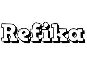 Refika snowing logo