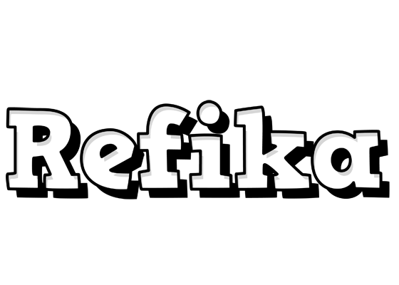 Refika snowing logo