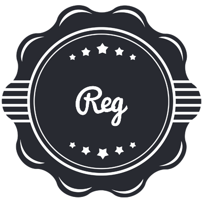 Reg badge logo