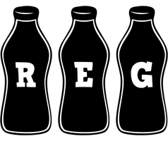 Reg bottle logo