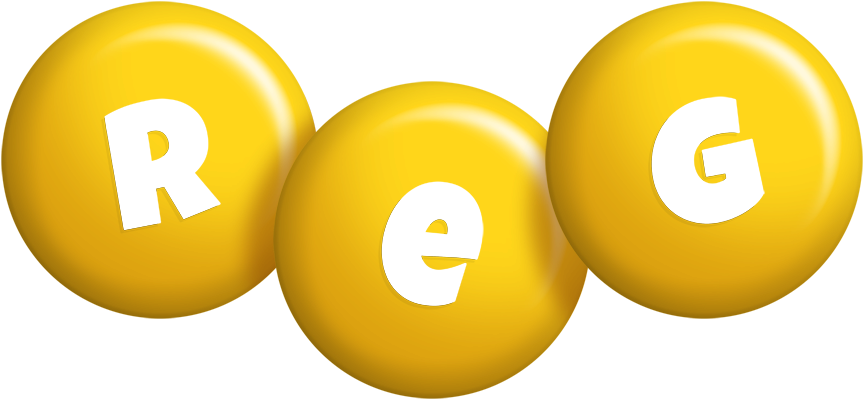 Reg candy-yellow logo