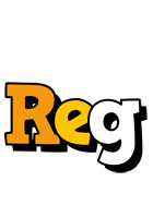 Reg cartoon logo