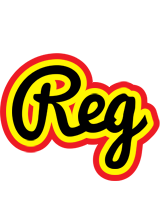 Reg flaming logo