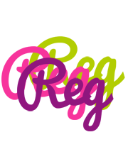 Reg flowers logo