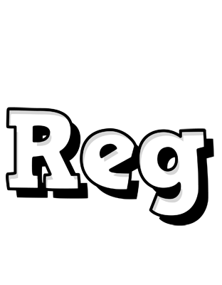 Reg snowing logo