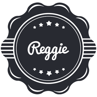 Reggie badge logo