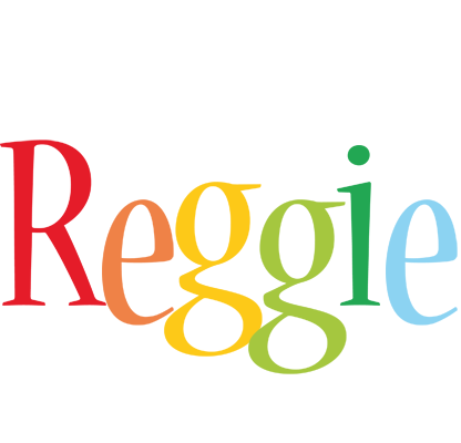Reggie birthday logo
