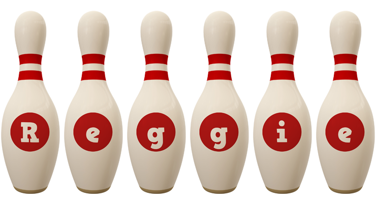 Reggie bowling-pin logo