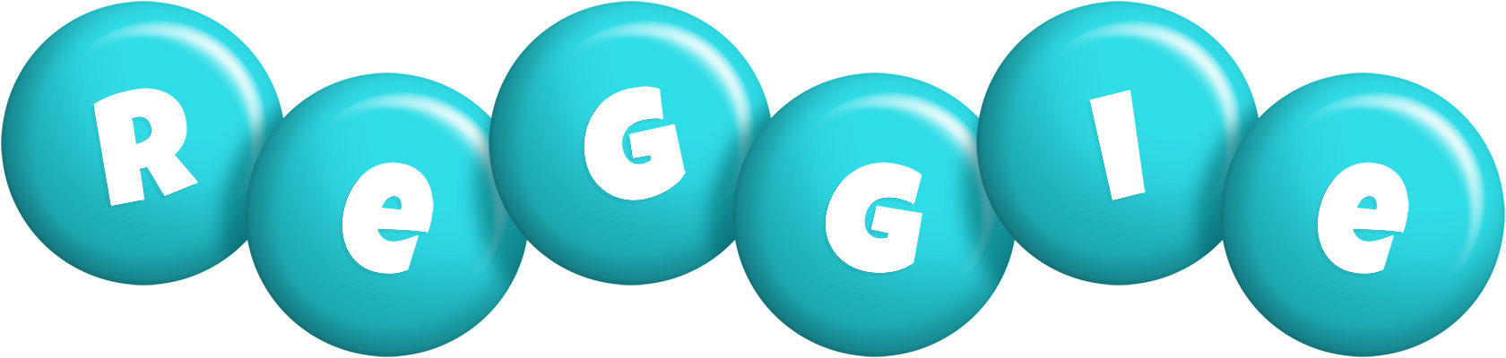 Reggie candy-azur logo