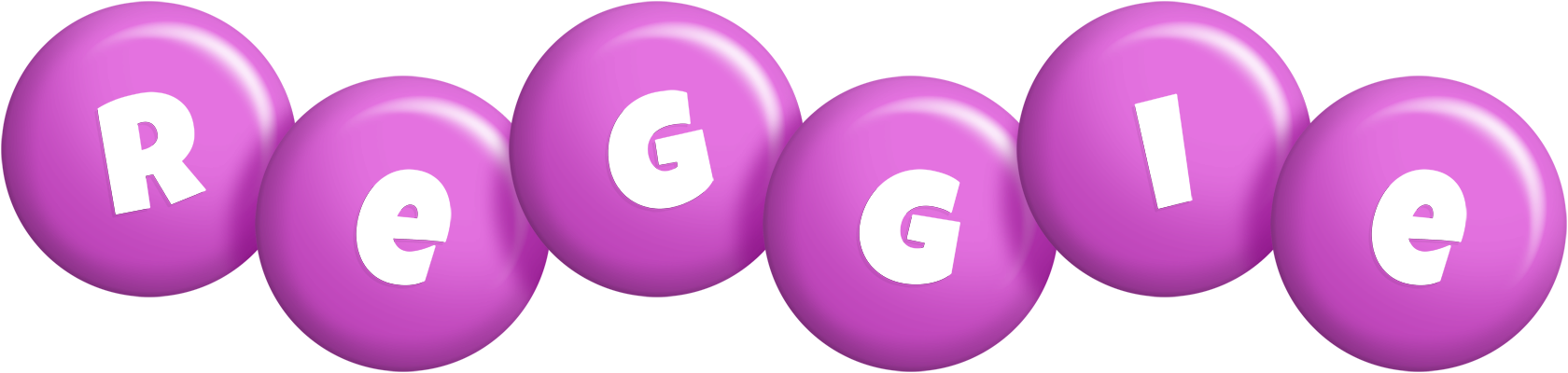 Reggie candy-purple logo