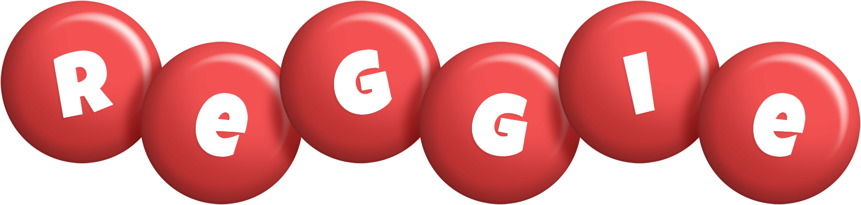 Reggie candy-red logo
