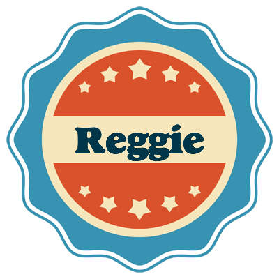 Reggie labels logo