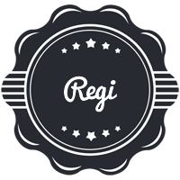 Regi badge logo