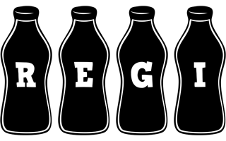 Regi bottle logo