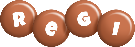 Regi candy-brown logo