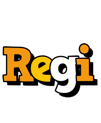 Regi cartoon logo