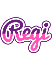 Regi cheerful logo