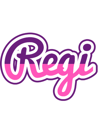 Regi cheerful logo