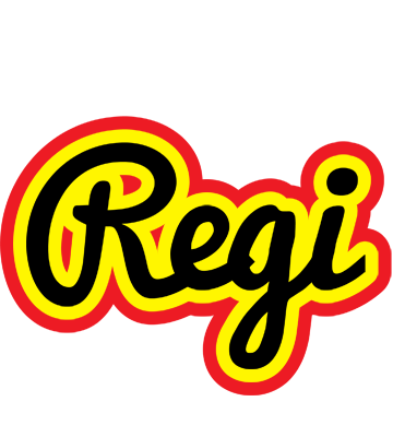 Regi flaming logo