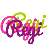 Regi flowers logo