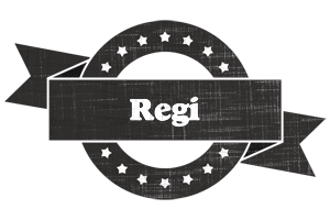 Regi grunge logo