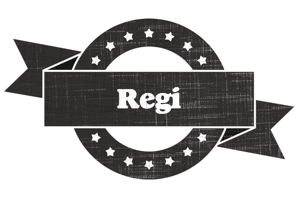 Regi grunge logo