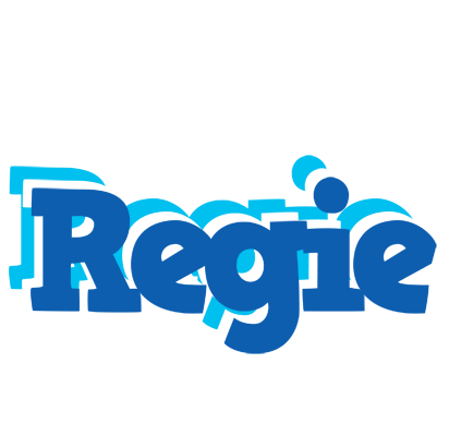 Regie business logo