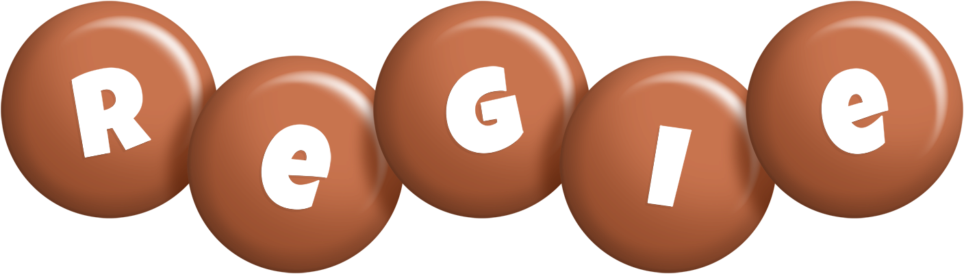 Regie candy-brown logo