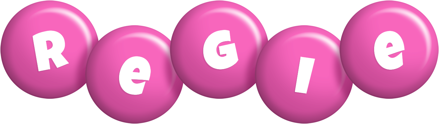 Regie candy-pink logo