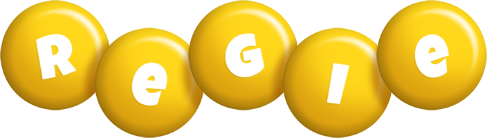 Regie candy-yellow logo