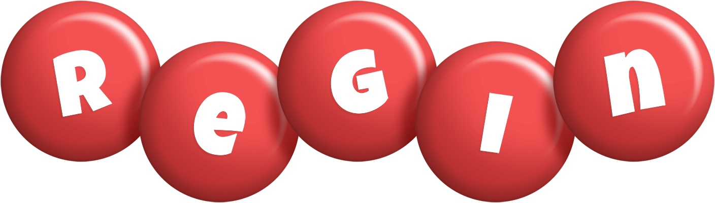 Regin candy-red logo