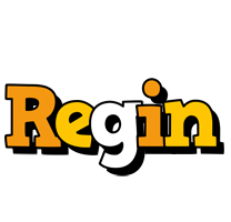 Regin cartoon logo