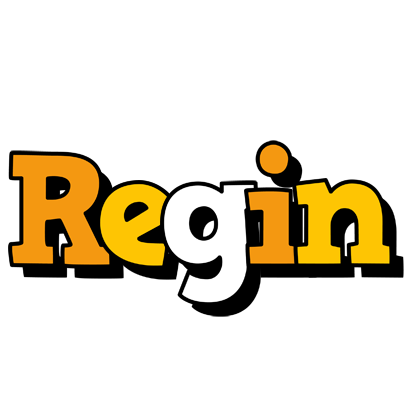 Regin cartoon logo