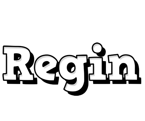 Regin snowing logo
