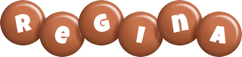 Regina candy-brown logo