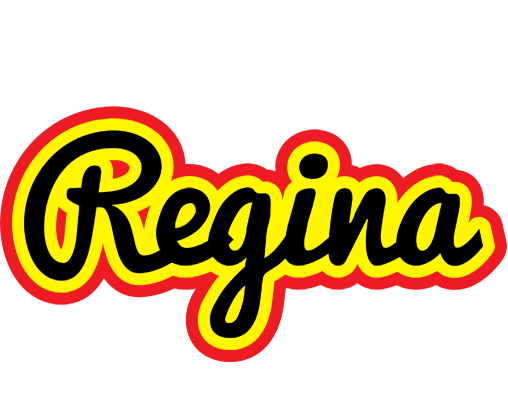 Regina flaming logo