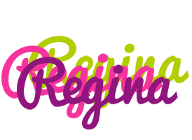Regina flowers logo