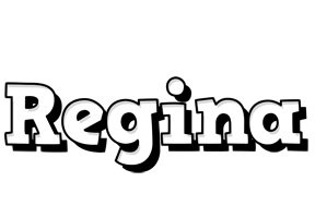 Regina snowing logo