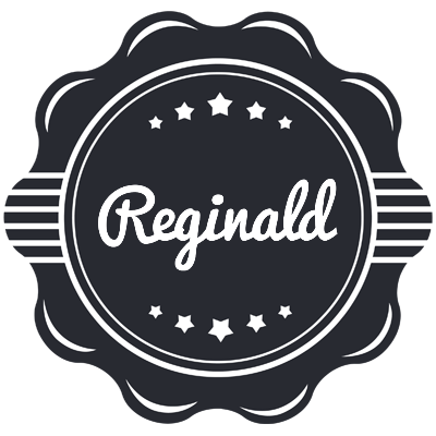 Reginald badge logo