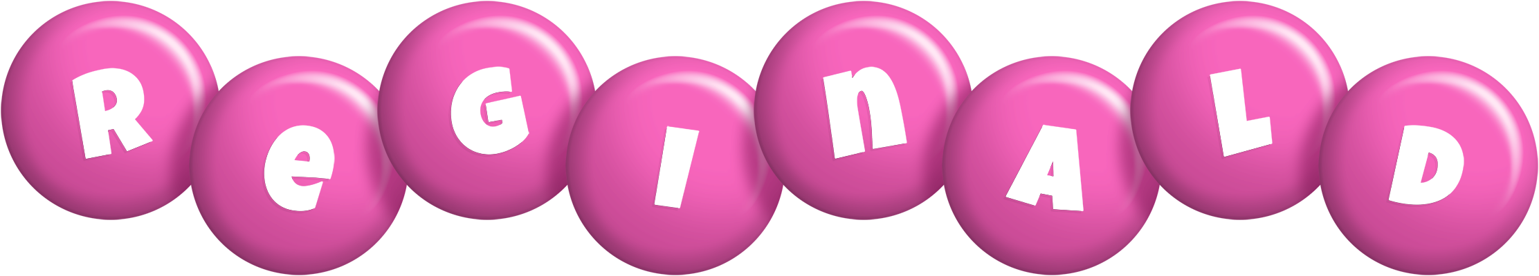 Reginald candy-pink logo