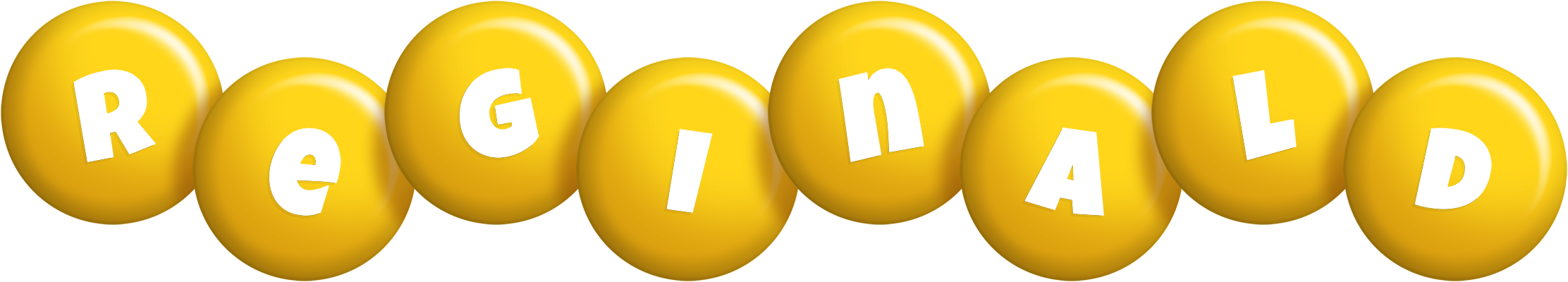 Reginald candy-yellow logo
