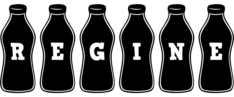 Regine bottle logo