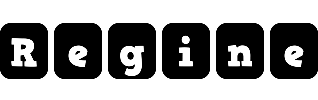 Regine box logo