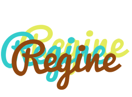 Regine cupcake logo