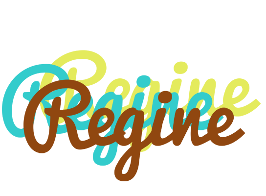 Regine cupcake logo