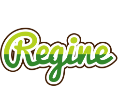 Regine golfing logo