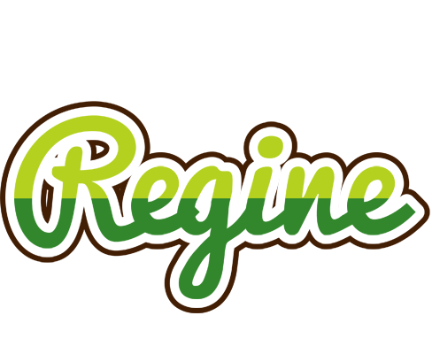 Regine golfing logo