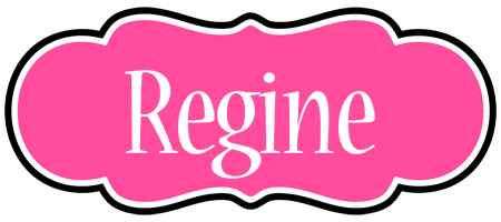 Regine invitation logo