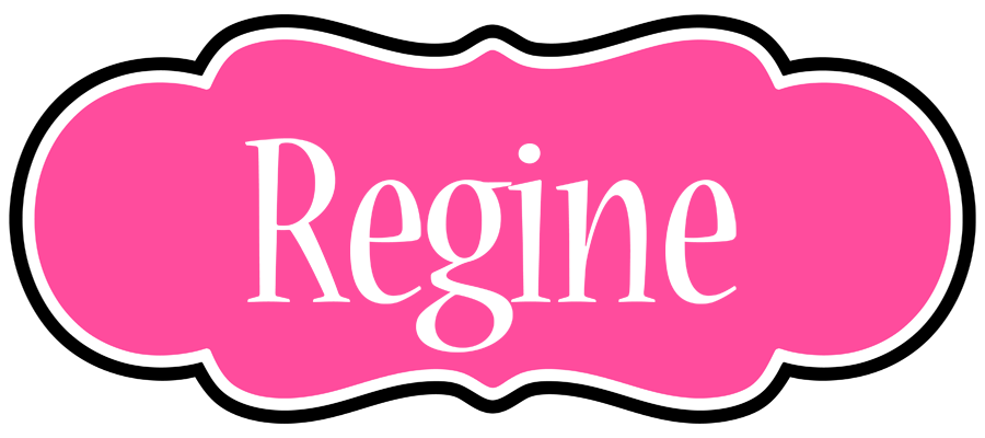 Regine invitation logo